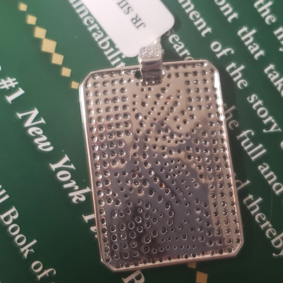 925 silver lizzard shiny pendant charm - Picture 2 of 2